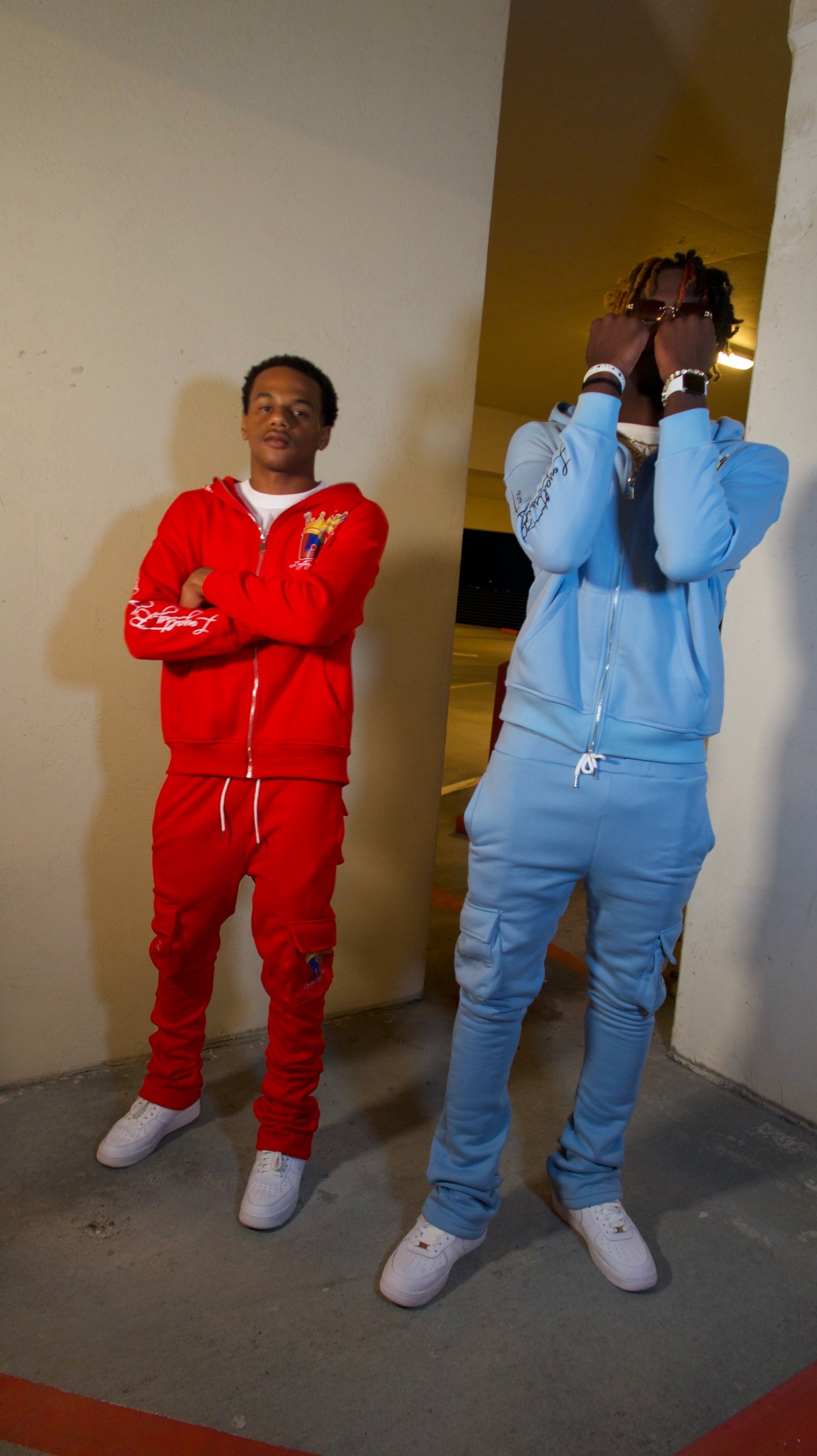 "LWW" Baby Blue Set