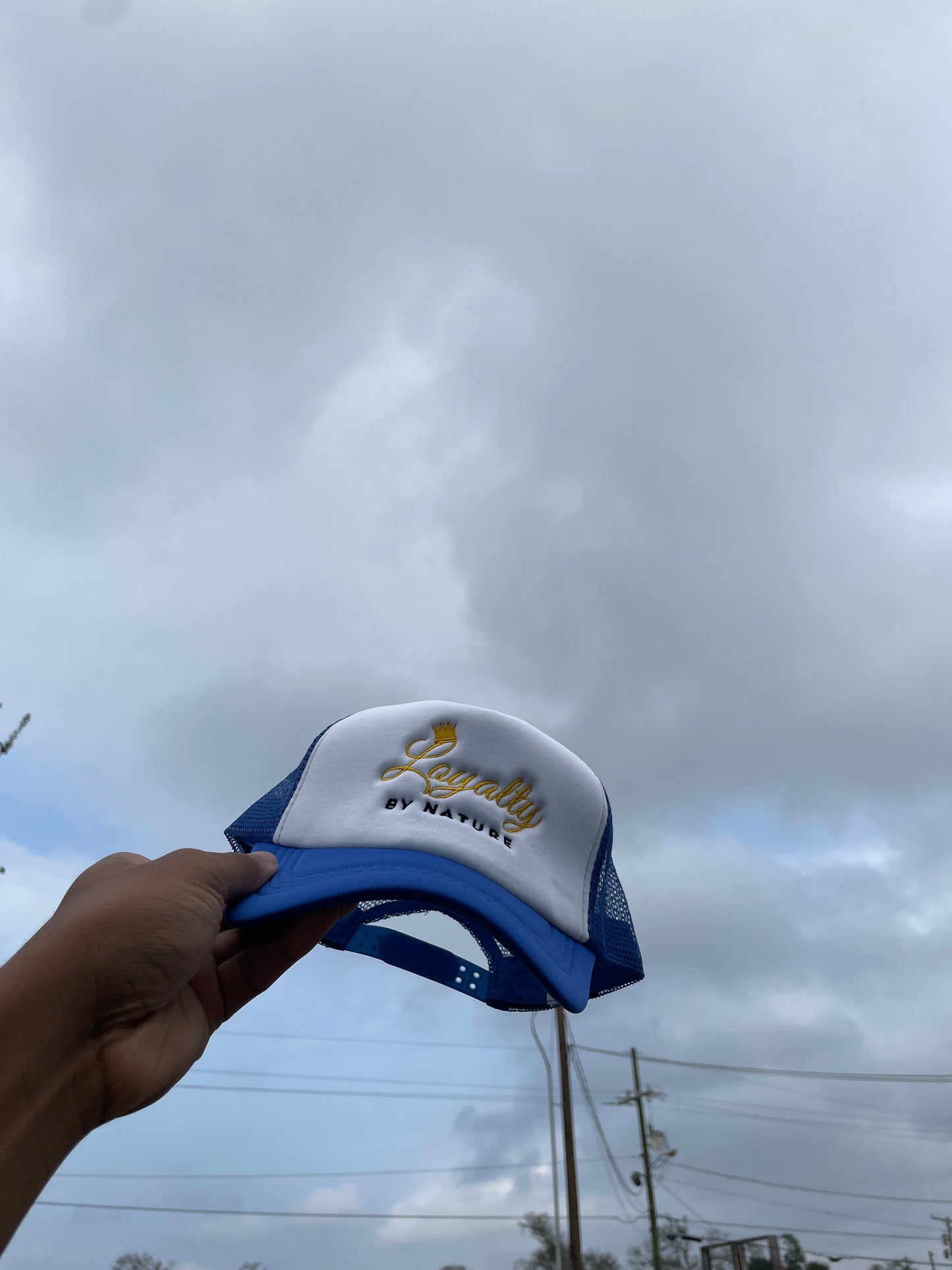 Royal Blue Trucker Hat