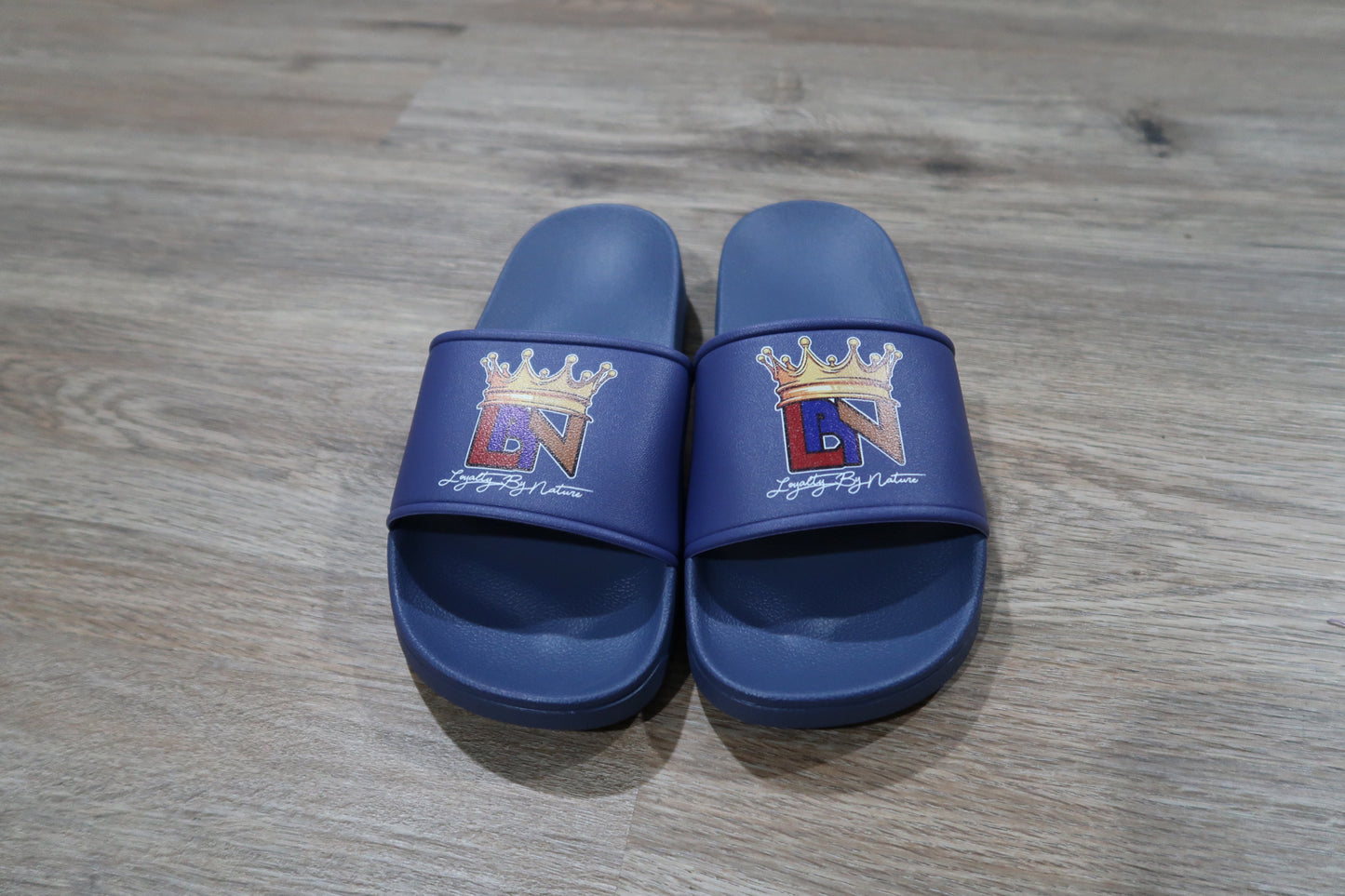 Navy Blue V2 Slides