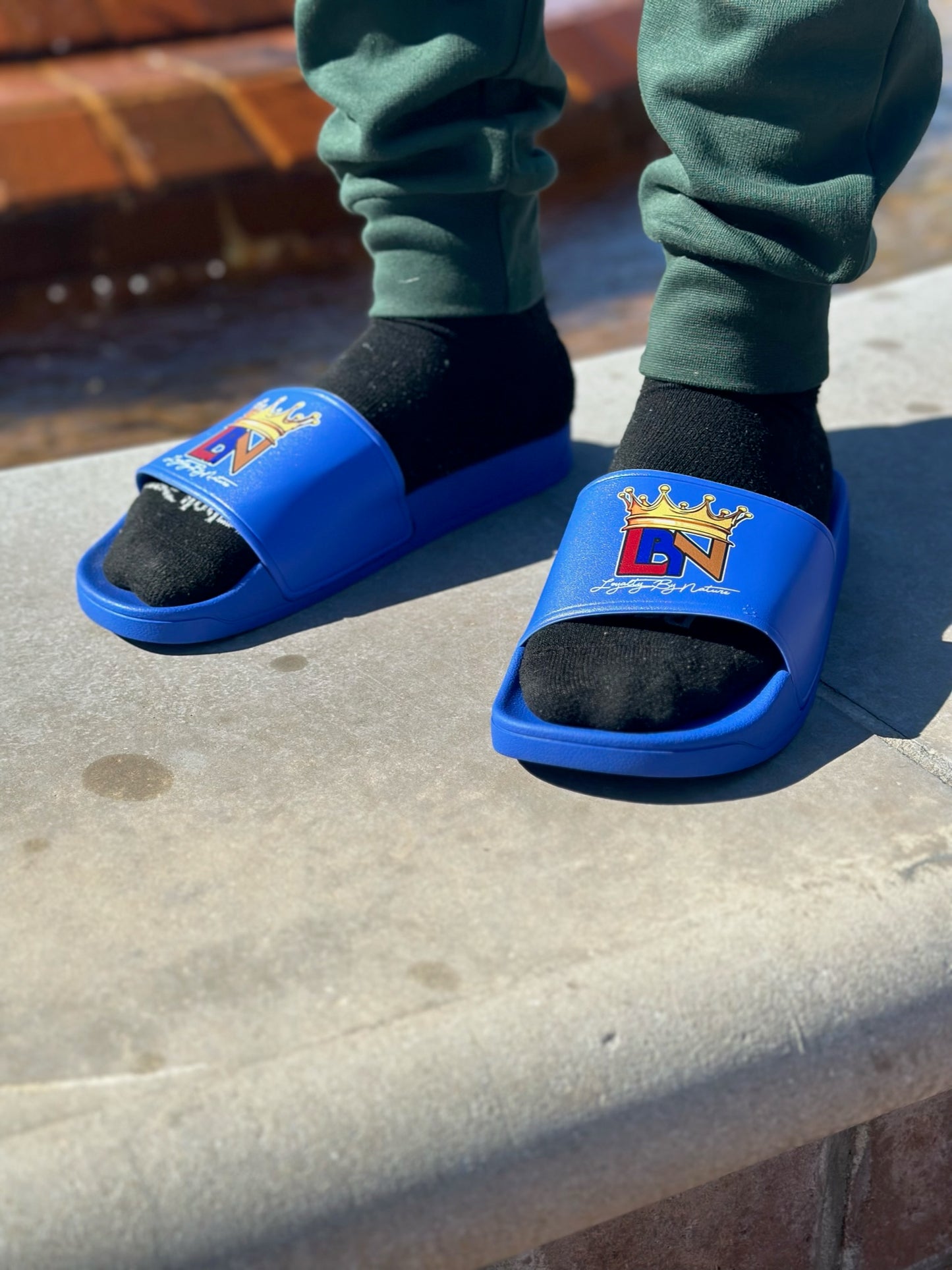 Royal Blue V2 Slides